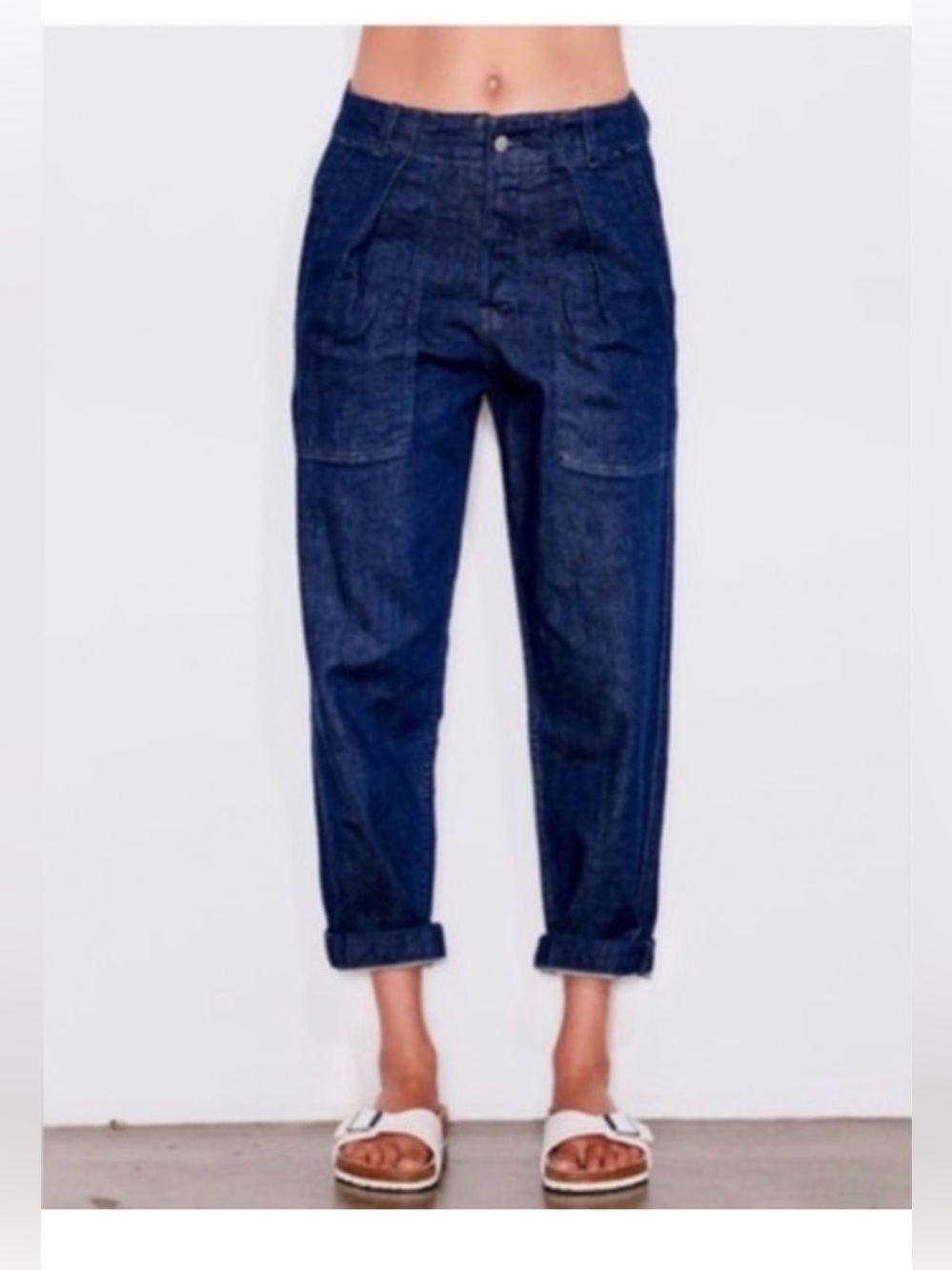 NWT Sundry Barrel military button fly dark wash jeans size‎ 28